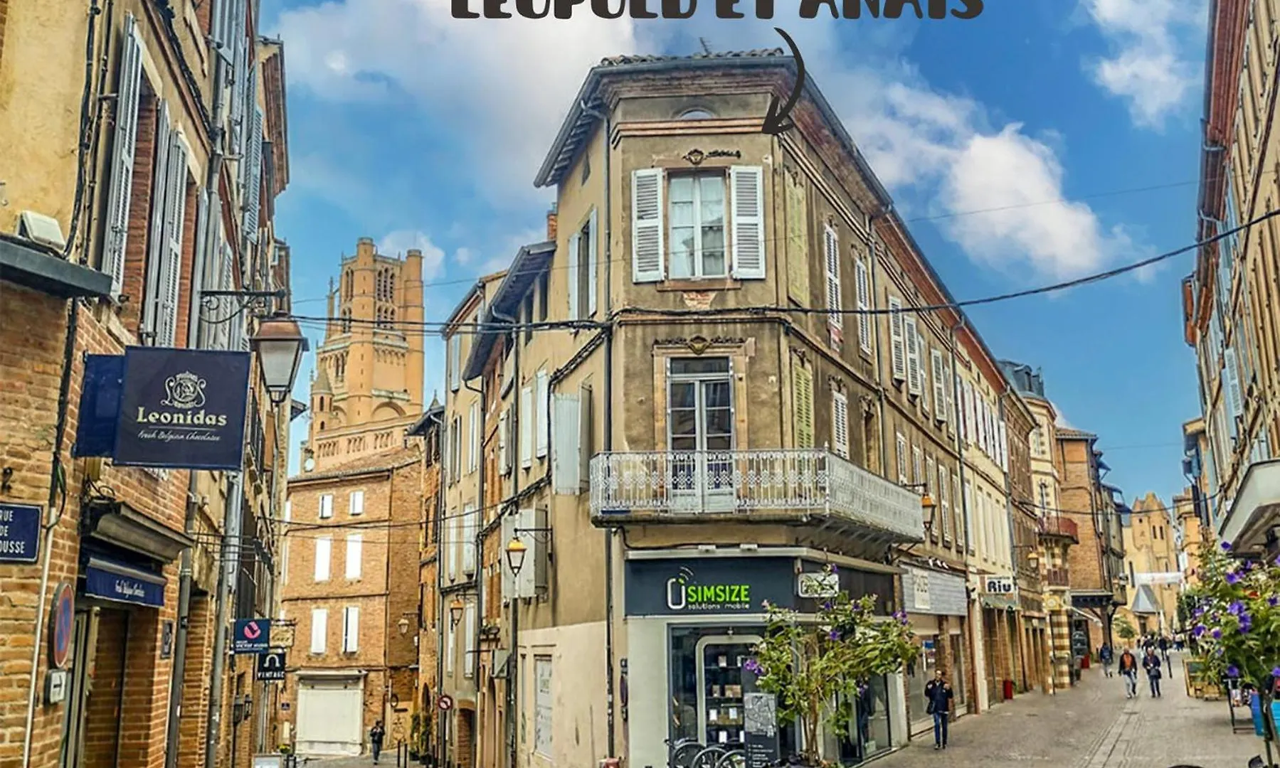 Апартаменты Chez Leopold Et Anais Au Coeur D Альби Франция